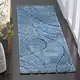 preview thumbnail 11 of 103, SAFAVIEH Florida Shag Sigtraud Abstract Waves 1.2-inch Area Rug