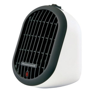 Honeywell HCE100W Heat Bud Ceramic Personal Heater, 853 BTU/hr