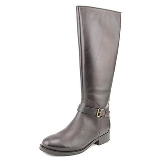 Cole Haan Sonna Women Round Toe Leather Brown Knee High Boot