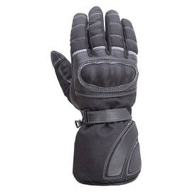 Motorcycle Carbon Fiber Knuckle Leather/Textile Riding Gloves Black MG5