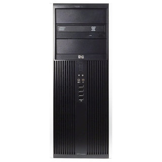 Refurbished HP Compaq 8100 Elite Tower Intel Core I5 650 3.2G 4G DDR3 250G DVD Win 7 Pro 64 1 Year Warranty - Black