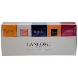 WOMEN 5 PIECE MINI VARIETY WITH HYPNOSE & MIRACLE & TRESOR & POEME & TRESOR IN LOVE AND ALL ARE MINIS LANCOME VARIETY by Lancome