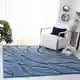 preview thumbnail 78 of 103, SAFAVIEH Florida Shag Sigtraud Abstract Waves 1.2-inch Area Rug