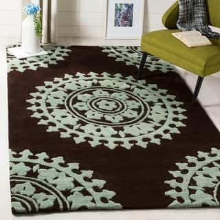 Link to SAFAVIEH Handmade Soho Shyhrete Medallion N.Z. Wool Rug Similar Items in As Is