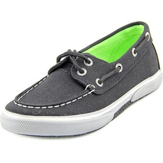 Sperry Top Sider Halyard Moc Toe Canvas Boat Shoe