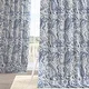 Exclusive Fabrics Edina Washed Printed Cotton Single Curtain Panel - Thumbnail 4