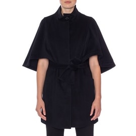 Hilary Radley Solid Fly Front Cape