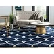 preview thumbnail 38 of 128, SAFAVIEH Hudson Shag Ogee Trellis 2-inch Thick Area Rug