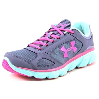 Under Armour GPS Assert V AC Round Toe Leather Running Shoe