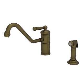 Newport Brass 941 Nadya Single Handle Kitchen Faucet with Sidespray