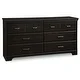 Versa Country Cottage 6-drawer Double Dresser - Thumbnail 3