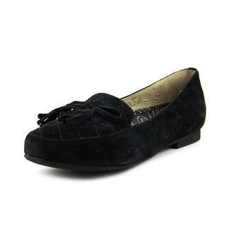 Propet Kate Women Round Toe Suede Black Loafer