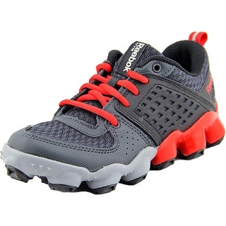 Reebok ATV19 Ultimate II Youth Round Toe Leather Red Running Shoe