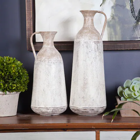The Gray Barn 2-piece Roma Pitcher Vases