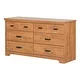 Versa Country Cottage 6-drawer Double Dresser - Thumbnail 12
