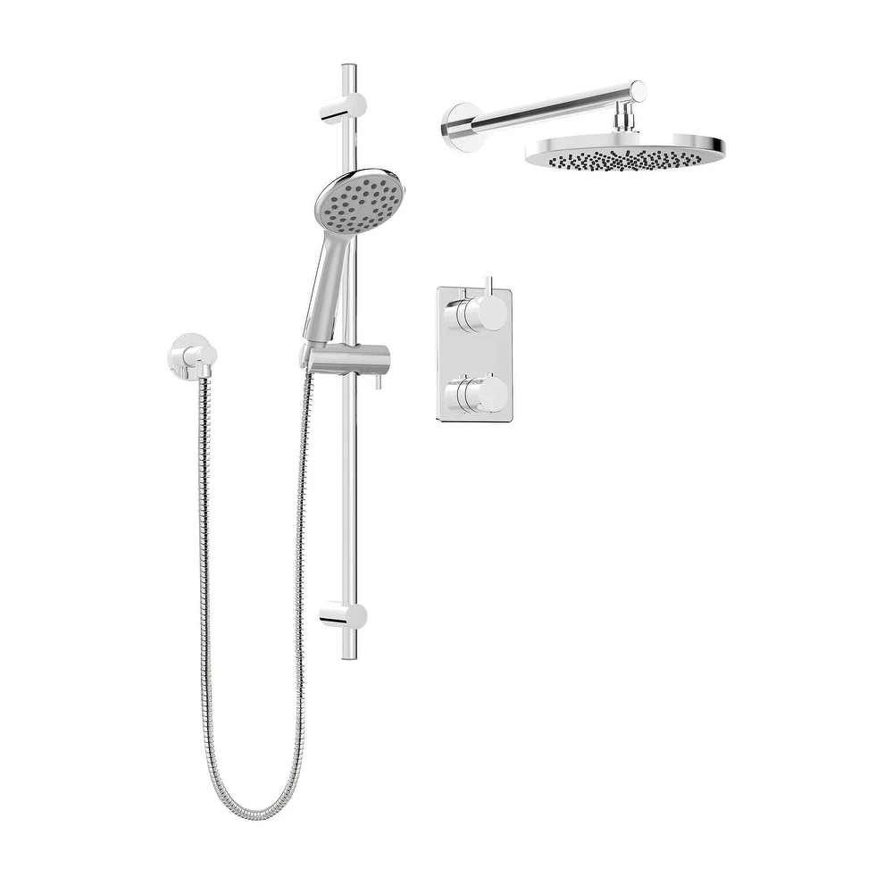 Belanger Universal Thermostatic Shower System from Wall