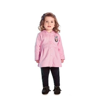 Baby Girl Pea Coat Newborn Winter Jacket Infant Sweater Pulla Bulla 3-12 Months