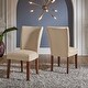 Thumbnail 35, Parson Classic Upholstered Dining Chair (Set of 2) by iNSPIRE Q Bold. Changes active main hero.