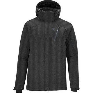 Salomon Zero winter Jacket Men - Waterproof, Powder skirt and removable hood