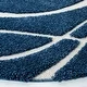 preview thumbnail 95 of 103, SAFAVIEH Florida Shag Sigtraud Abstract Waves 1.2-inch Area Rug