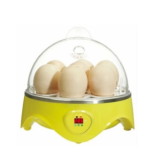 Mini Incubator 7 Egg Capacity Automatic Digital Chicken Duck Bird Hatch Tool 110V
