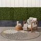 preview thumbnail 44 of 158, Nourison Aloha Floral Modern Indoor/Outdoor Area Rug 7'10" Round - Cream/Grey
