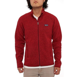 Patagonia Men Men's Better Sweater Jacket Fleece Wax Red