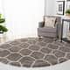 preview thumbnail 5 of 128, SAFAVIEH Hudson Shag Ogee Trellis 2-inch Thick Area Rug