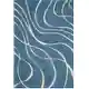 preview thumbnail 101 of 103, SAFAVIEH Florida Shag Sigtraud Abstract Waves 1.2-inch Area Rug