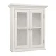Classique White Wall Cabinet with Two Doors - Thumbnail 0