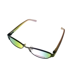 Converse Opthalmic Eyeglass Modified Rectange Metal Frame Gizmo Black