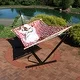 Rope Hammock with Stand Pad & Pillow - Portable - Choose Color - Thumbnail 41