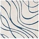 preview thumbnail 24 of 103, SAFAVIEH Florida Shag Sigtraud Abstract Waves 1.2-inch Area Rug