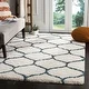 preview thumbnail 29 of 128, SAFAVIEH Hudson Shag Ogee Trellis 2-inch Thick Area Rug
