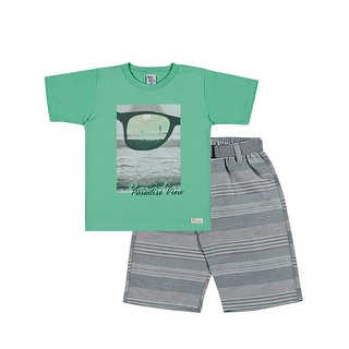 Boys Set Graphic Tee and Shorts Kids Outfit Pulla Bulla Sizes 2-10 Years