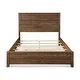 Grain Wood Furniture Montauk Queen Solid Wood Panel Bed - Thumbnail 14