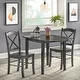 Simple Living Country Cottage Drop Leaf 3-piece Dining Set - Thumbnail 1