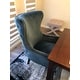 Madison Park Irvine Blue Nailhead Trim Accent Chair 1 of 2 uploaded by a customer