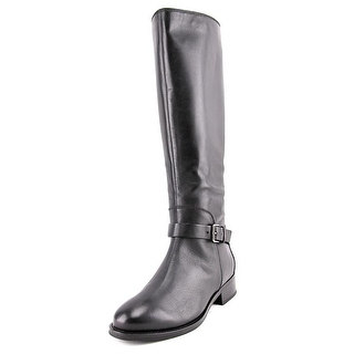 Cole Haan Sonna Women Round Toe Leather Black Knee High Boot