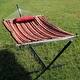 Rope Hammock with Stand Pad & Pillow - Portable - Choose Color - Thumbnail 16