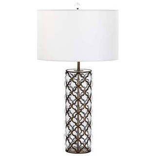 Cyan Design Large Corsica Table Lamp Corsica 1 Light Accent Table Lamp with White Shade
