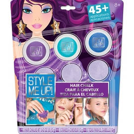 Style Me Up Hair Chalk 3-Pack Purple Combo