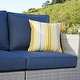 preview thumbnail 21 of 21, Corvus Martinka 9-piece Cushioned Wicker Patio Chat Set