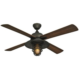 Westinghouse 7204300 Great Falls 52" 4 Blade Hanging Outdoor Ceiling Fan with Re