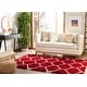 preview thumbnail 66 of 128, SAFAVIEH Hudson Shag Ogee Trellis 2-inch Thick Area Rug