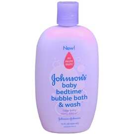 JOHNSON'S Baby Bedtime Bubble Bath & Wash 15 oz