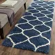 preview thumbnail 18 of 128, SAFAVIEH Hudson Shag Ogee Trellis 2-inch Thick Area Rug