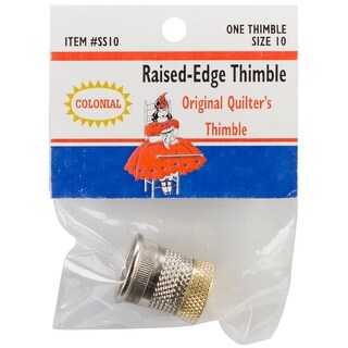 Raised-Edge Thimble-Size 10