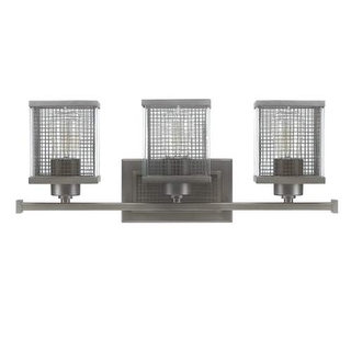 Donny Osmond Home 8033 3 Light 22" Wide Bathroom Fixture from the Carson Collection