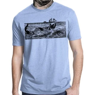 Great White Shark Versus Sailor T-shirt